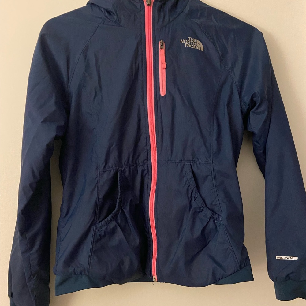 The North Face Kids Jacket - Navy and Pink